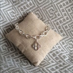 Stella & Dot chain link charm bracelet